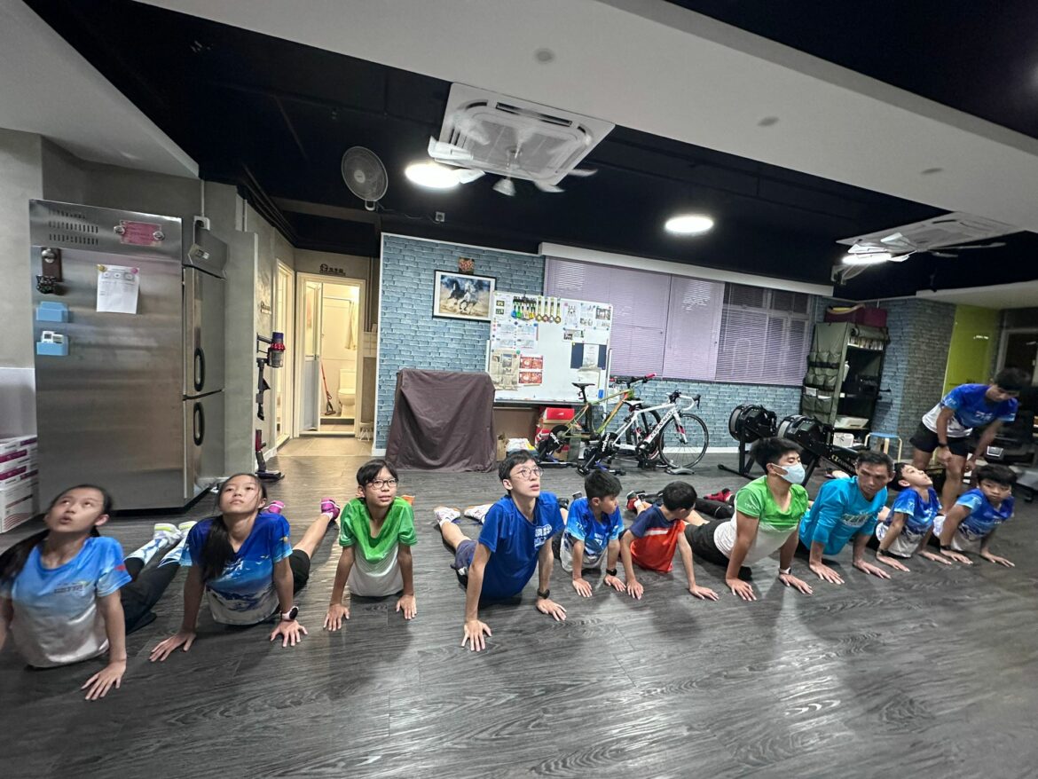毅行教室精英年青運動員日常體能練習